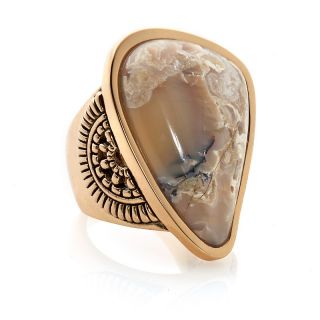 Jewelry Rings Gemstone Studio Barse Bronze Abstract Gemstone Ring