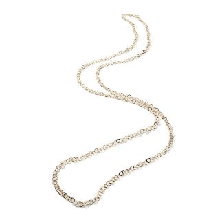  Jewelry Necklaces Chain Technibond® Circle Link 58 Chain Necklace