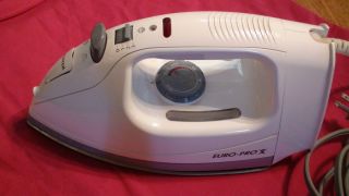 Euro Pro Craft N Sew 959 Steam Iron Great for Sewing