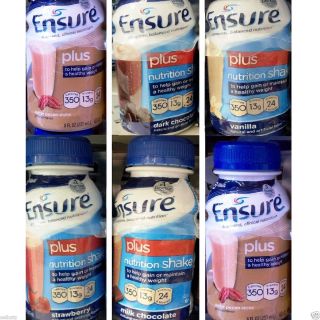 Ensure Plus Protein Shake Balanced Weight Nutrition Drink Many Flavs