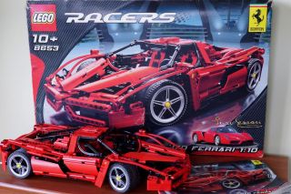 Rare Lego Technic Racers 8653 Ferrari Enzo Super Car 1 10 Scale 1359