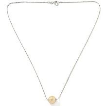 cultured golden south sea pearl on silver chain $ 69 90 $ 149 90