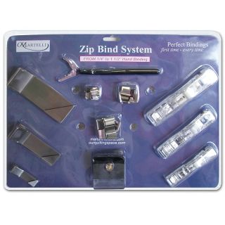 Crafts & Sewing Quilting Quilting Kits Martelli Zip Bind System