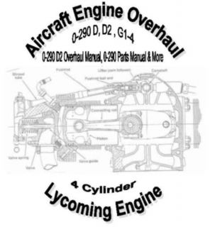 Lycoming O 290D Engine Overhaul Manuals G Conversions