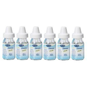 Evenflo 6 Pack Classic Baby Glass Bottle Bottles 4 Ounce FREE SHIPPING