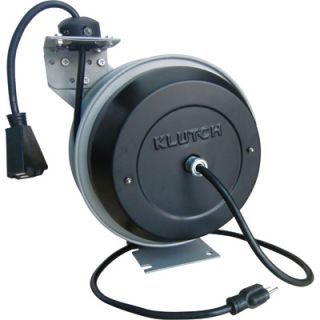 Klutch Electric Cord Reel 50 ft Capacity Includes Cord