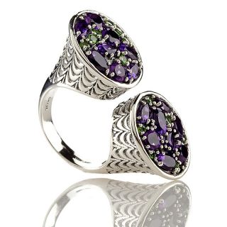 Jewelry Rings Gemstone Hilary Joy 2.72ct  Amethyst and Tsavorite