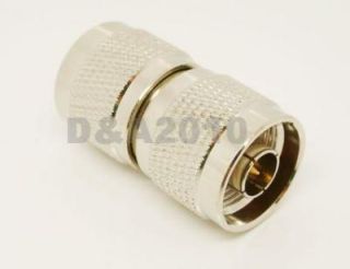  N Male to N Male Straight Adapter Double