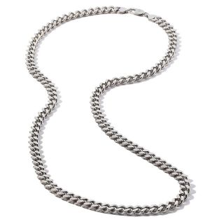 Jewelry Necklaces Chain Stately Steel 8.5mm Curb Link 30 1/2