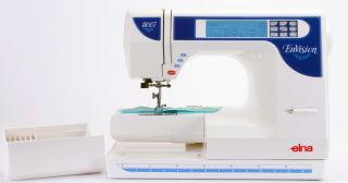 Elna 8007 Envision Electronic Sewing Machine + Accessories!!!!