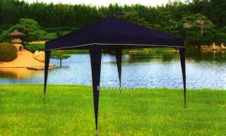 10x10 EZ Quick Pop Up Canopy Shade Gazebo Blue Tent New