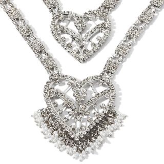 Princess Amanda Love Galore Double Heart 18 Necklace
