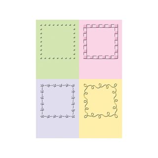 104 4612 provo craft cuttlebug embossing folder set decorative squares