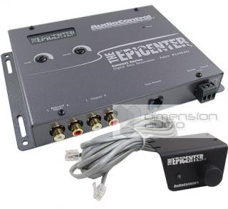 Audiocontrol® Epicenter Bass Boost Processor w Remote