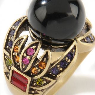 Heidi Daus Masterful Combination of Color Crystal Ring