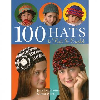  Crochet Books 100 Hats To Knit and Crochet Book by Sterling Publish