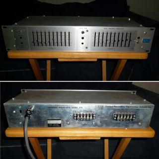 1980 Urei 535 Dual Graphic Equalizer in Good Working Condition Top 5
