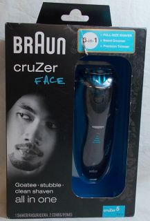 New Braun Cruzer 5 Face Electric Razor Shaver