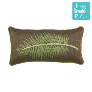 111 6059 house beautiful marketplace 11 x 21 branch pillow green brown
