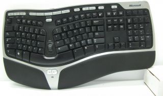 Microsoft X811249 001 Natural Wireless Ergonomic Keyboard 7000