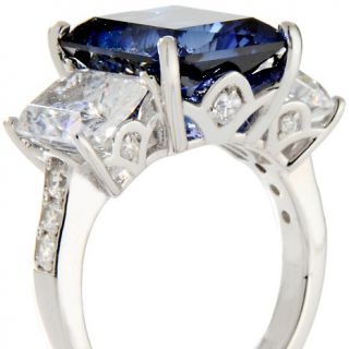 Jean Dousset Absolute and Created Blue Sapphire Ring
