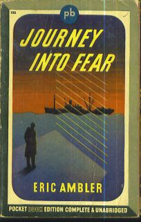 Eric Ambler Journey Into Fear 1st Pocket Book PR 1943