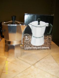 Espresso Coffee Maker 3 Cups Cafetera Cubana Stove Top