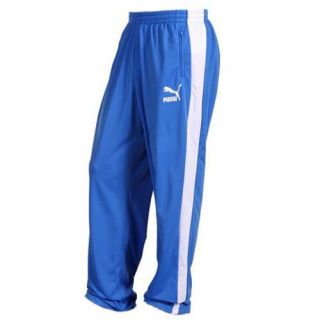 New Mens Puma Heroes T7 Track Pants   Palace Blue   Extra Large
