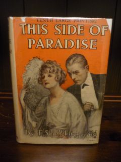 Scott Fitzgerald This Side of Paradise 1st Edition RARE DJ 1920