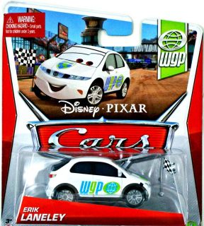DISNEY PIXAR CARS WGP SERIES ERIK LANELEY NEW 2013 CARD IN HAND