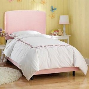 Harper Full Fabric Bed Upholstered Headboard and Frame Material: Micro