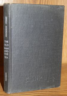 Ernest Hemingway THE OLD MAN AND THE SEA 1952 w/DJ Pulitzer Prize