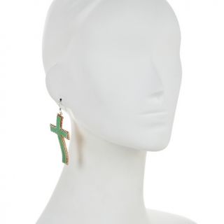  variscite copper cross drop earrings rating 1 $ 139 90 or 3 flexpays