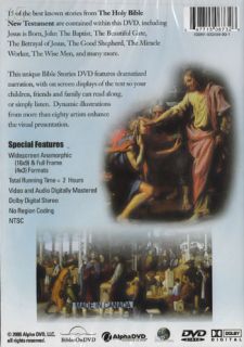 NEW Sealed Christian Family DVD! 15 Bible Stories   Dramatized New