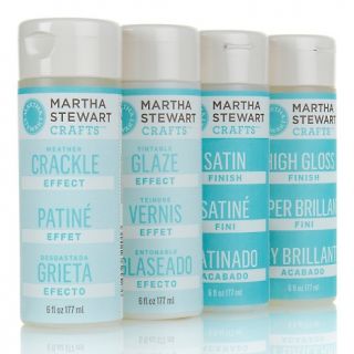 130 523 martha stewart crafts 4 pack specialty paint mediums rating 1