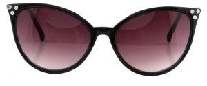 Elope Dr Peepers 50s Style Cat Eye Black Sunglasses Costume Accessory