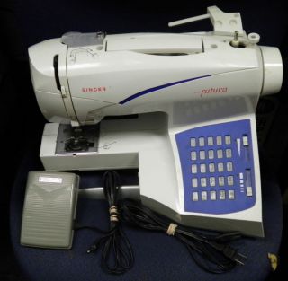 Singer CE 100 Futura Computerized Sewing Machine Used
