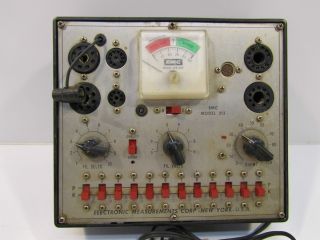 Vintage EMC Electronic Measurements Corp Model 213 Tube Tester