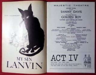 collectible playbill from the majestic theatre new york