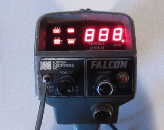 Kustom Signals Falcon Handheld K Band Police Radar Gun