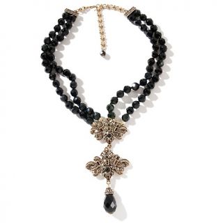 154 501 heidi daus heidi daus enchanting glamour beaded drop necklace