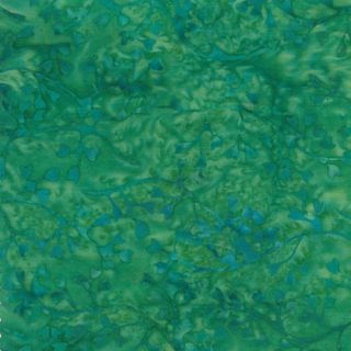 Emerald Green Branches Tonal Fabric ISLAND BATIK