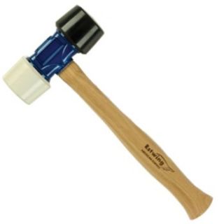 Estwing Soft Face Mallet Hammer, 24oz w/Hickory Handle 19384