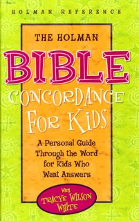 NEW Hardcover The Holman Bible Concordance for Kids (ages 6 12)