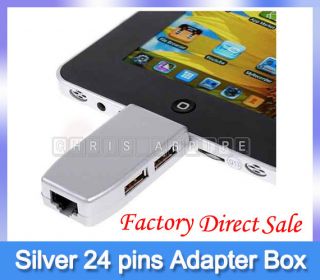  24pin Adapter USB RJ45 Ethernet Android Tablets Mid Tablet PC