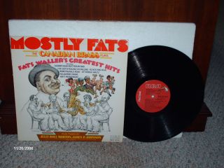 ONE 33 RPM RECORD (LP) MOSTLT FATS FATS WALLERS GREATEST HITS