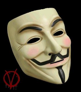 Halloween mask！Guy Fawkes Mask (V for Vendetta) Anonymous Rubies DC