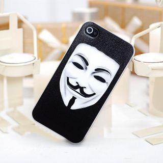 Hot V for Vendetta Anonymous Guy Fawkes Mask Skin Hard Case Cover for
