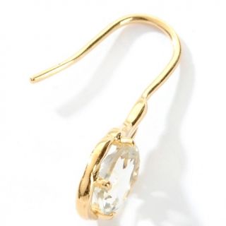 Technibond® Oval Gemstone Drop Earrings
