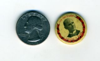 Eugene V Debs For President RARE Early Pinback Campaign Button